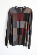 Dockers Gray Multi Colored Sweater | XL