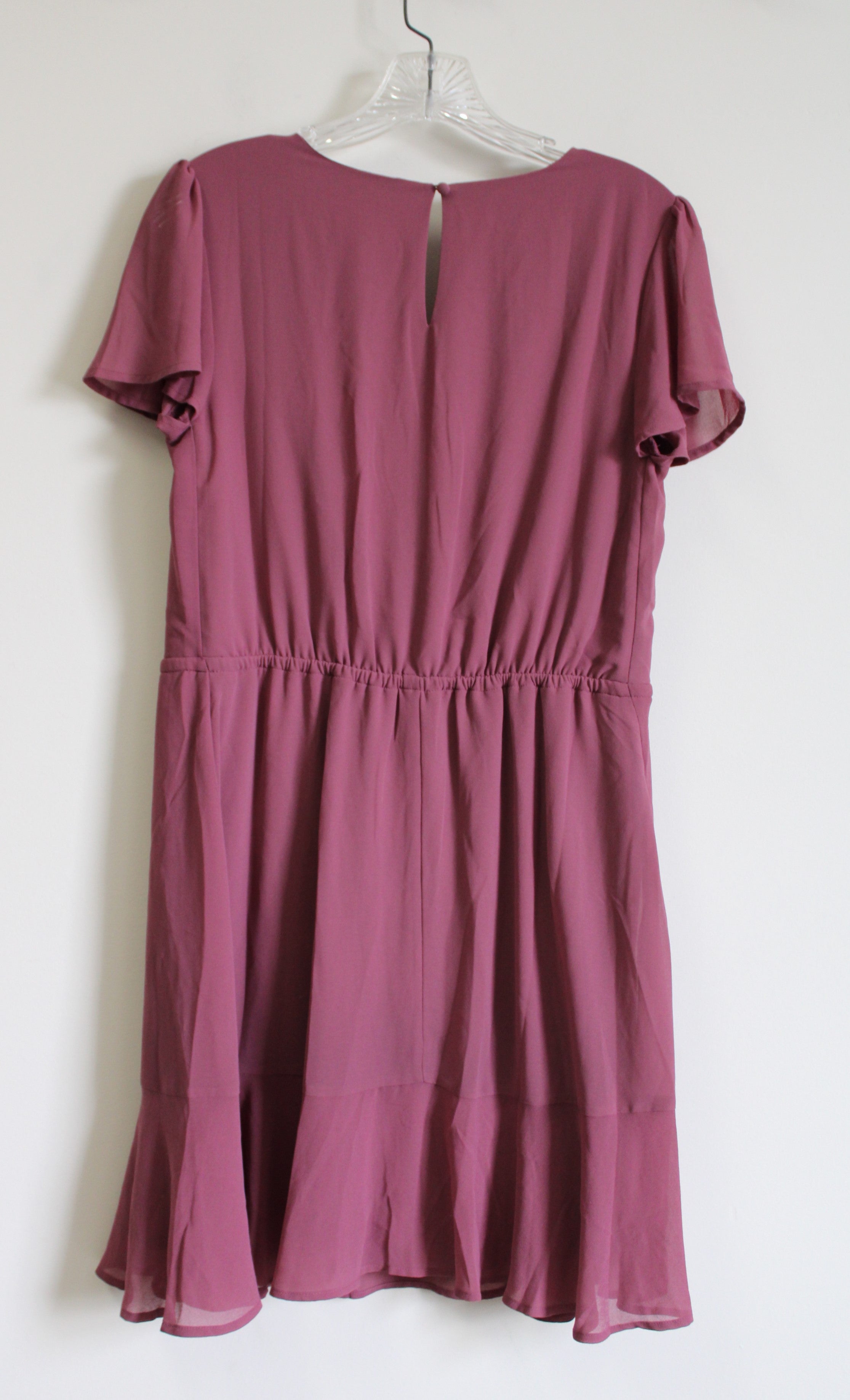 Maurices Dusty Pink Wrap Dress | XS