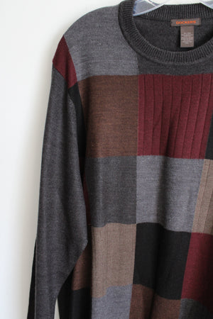 Dockers Gray Multi Colored Sweater | XL