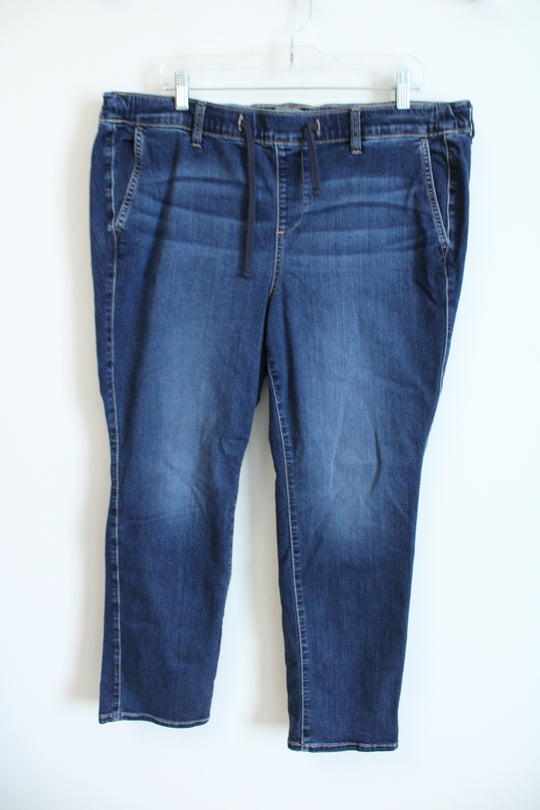 Torrid Elastic Waistband Jogger Style Jeans | 2S