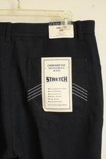 NEW John Blair Navy Blue Comfort Fit Soft Jean Pants | 38S