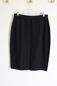 St. John Basics By Marie Gray Black Knit Skirt | 12