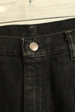 Wrangler Black Denim Straight Leg Jeans | 36x29