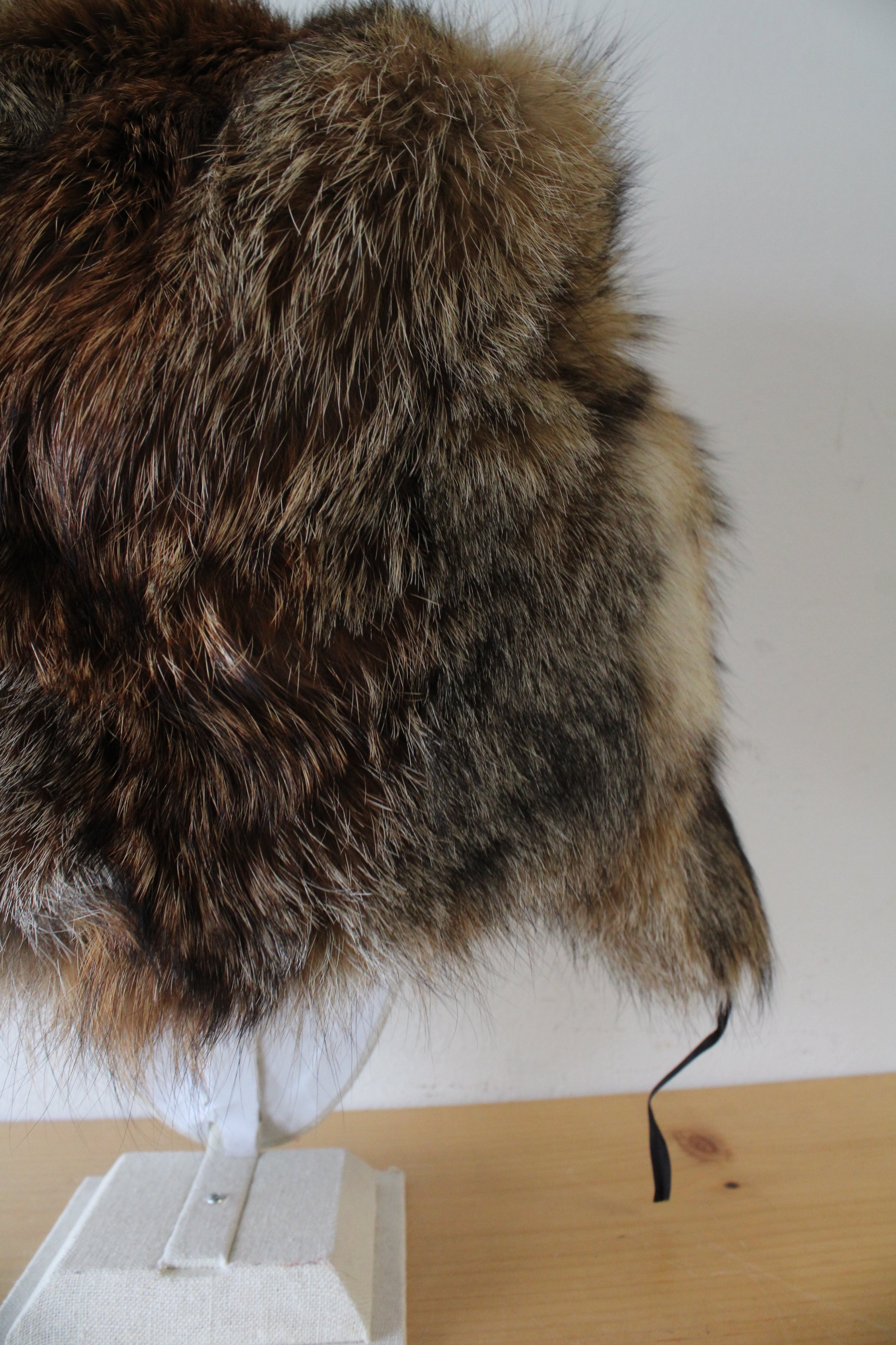 Russian Wolves Fur Trapper Hat