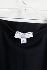 St. John Basics By Marie Gray Black Knit Skirt | 12