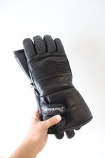 Vintage Harley-Davidson Black Leather Riding Gloves | M
