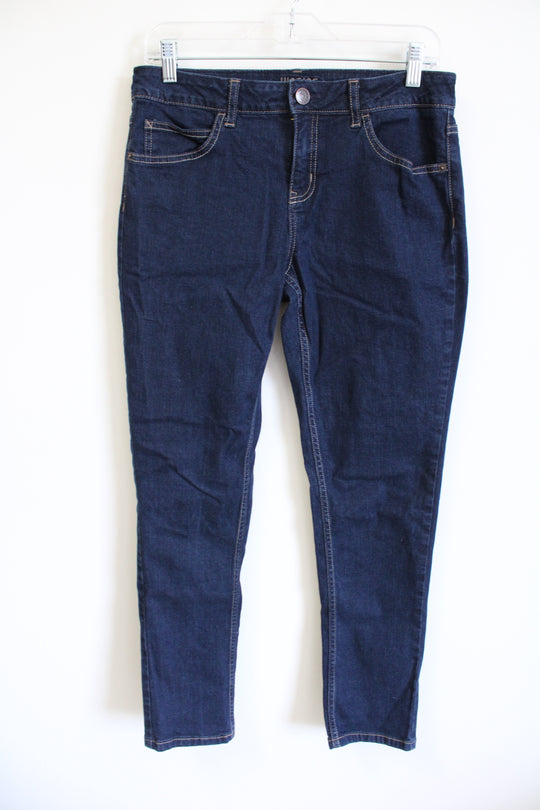 Justice Super Skinny Mid Rise Blue Jeans | 14 Plus