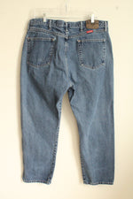 Wrangler Medium Wash Relaxed Fit Jeans | 40x30