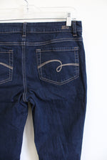Justice Super Skinny Mid Rise Blue Jeans | 14 Plus
