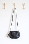 Kate Spade Black Pebble Leather Dumpling Crossbody Bag