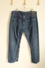 Wrangler Medium Wash Relaxed Fit Jeans | 42x30