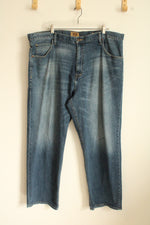 Foundry Medium Wash Relaxed Fit Jeans | 44x30