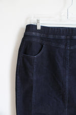 Christopher & Banks Dark Wash Denim Skirt | 10