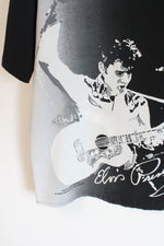 Elvis Presley Black Button Down Short Sleeved Shirt | M