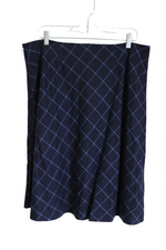 NEW Brooks Brothers Blue Wool Skirt | 14