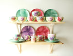 Pfaltzgraff Flower Market Green Dinner Plate | 11"