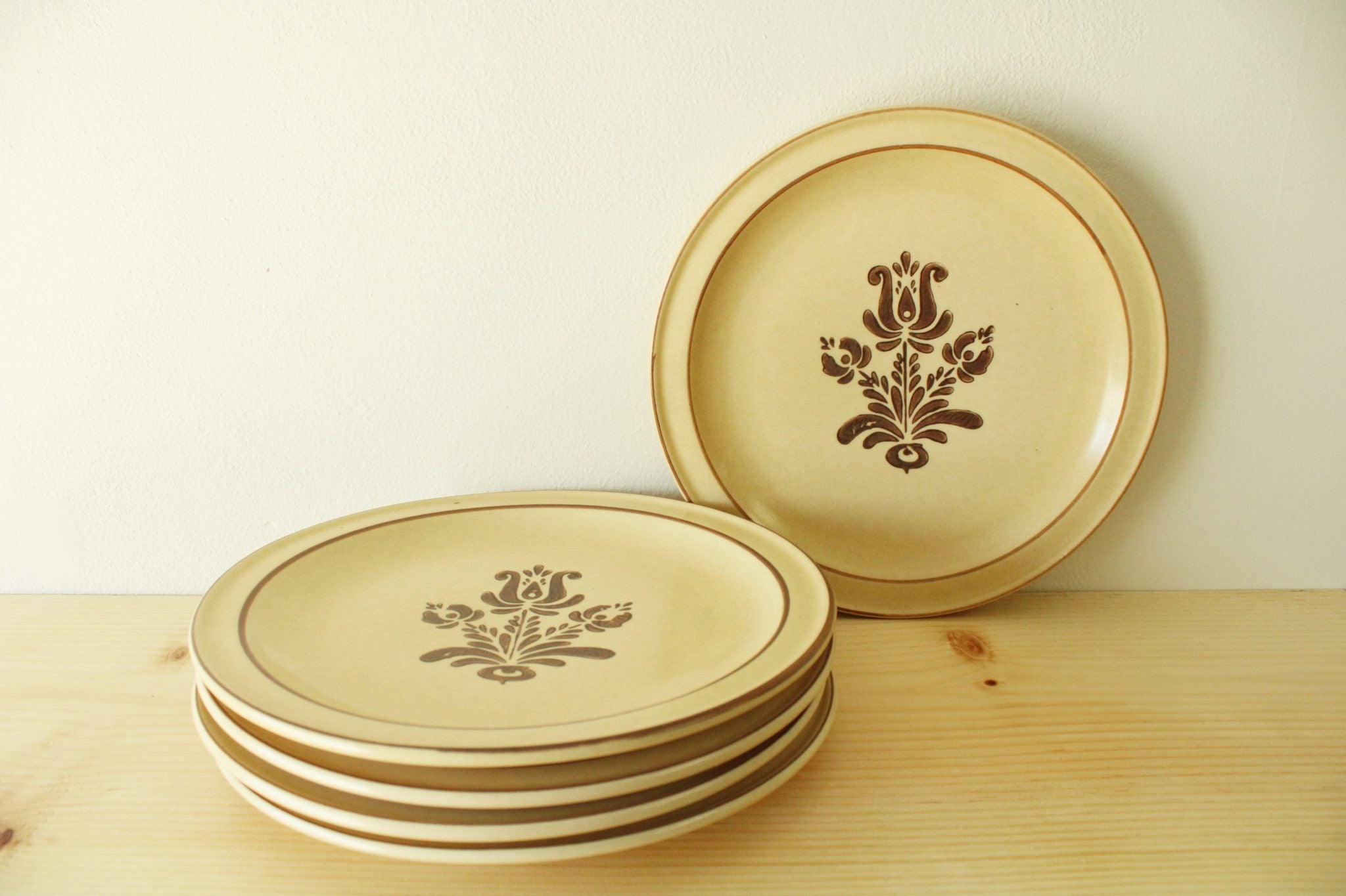 Pfaltzgraff Village Stoneware Dinner Plates 11" | Set Of 5 | Several Sets Available