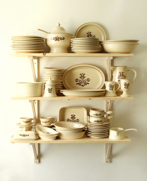 Pfaltzgraff Village Stoneware Chip N Dip Dish Plate & Bowl 108
