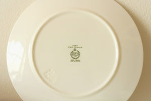 Minton White Monarch Bone China Made In England Demitasse Salad Plates | Set Of 6 | 8"