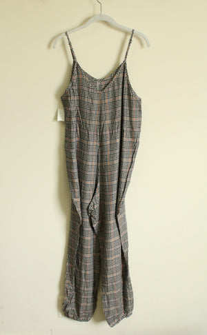 NEW Sandy & Sid Hounds Tooth Jumpsuit | Size L