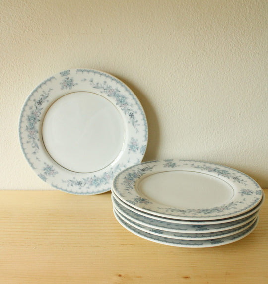 Fine China Society Harmony 5217 6" Dessert Plates | Set Of 6