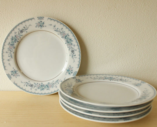 Fine China Society Harmony 5217 6" Dessert Plates | Set Of 5