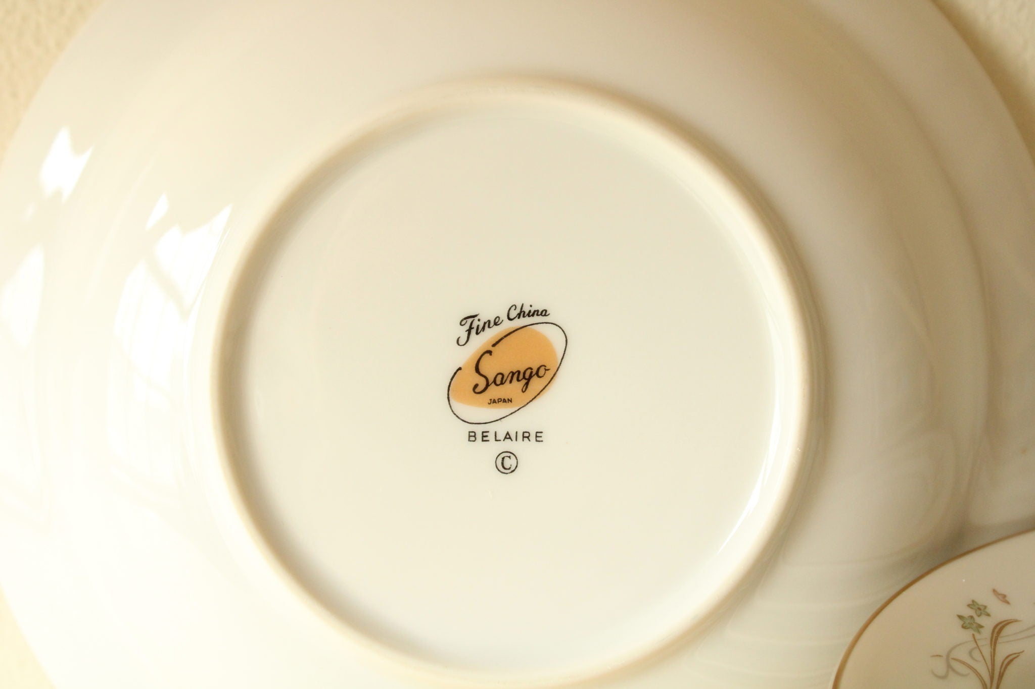 Vintage Sango Japan Fine China Belaire 7 1/2" Soup Bowls | Set Of 6