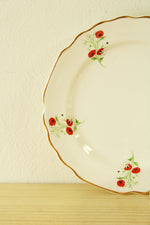 RARE Lido W.S. George Poppy Flower White Made In The USA 293A 7″ Dessert/Salad Plates | Set Of 7