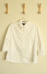 Lands' End White Dress Shirt | Size 14