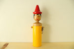 Wooden Pinocchio Painted Coin Bank