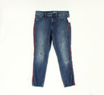 Universal Thread Distressed Skinny Crop Jeans | Size 6 (28R)