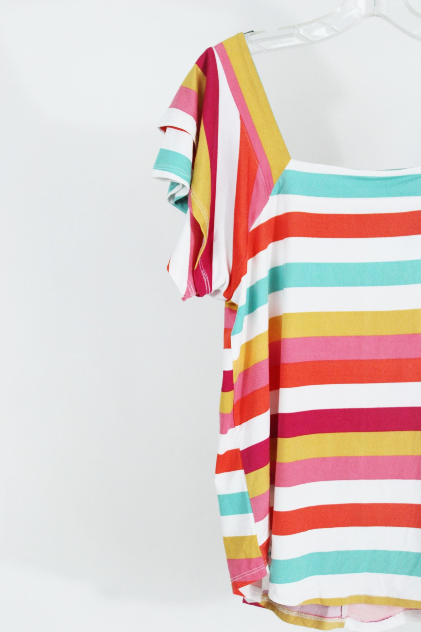Harlow & Rose Colorful Striped Top | Size M