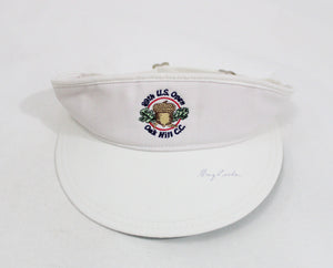 89th U.S. Open Oak Hill C.C. White Autographed Visor