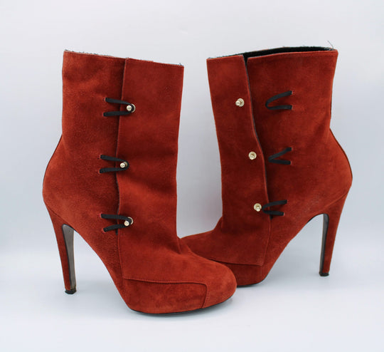 Aperlai Paris Heeled Boots | Size 36 (US Size 4 1/2)