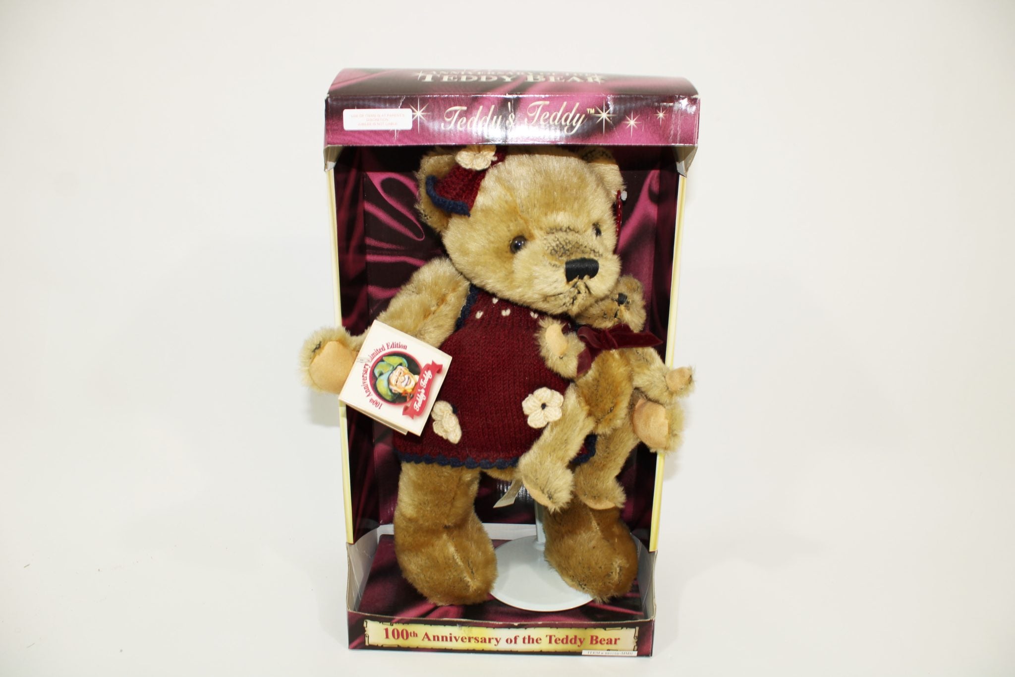 Teddy's Teddy 100th Anniversary of the Teddy Bear (with Tags & Box)