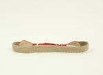 New York & Company Coral/Tan Braided Belt | M/L | 28-31"