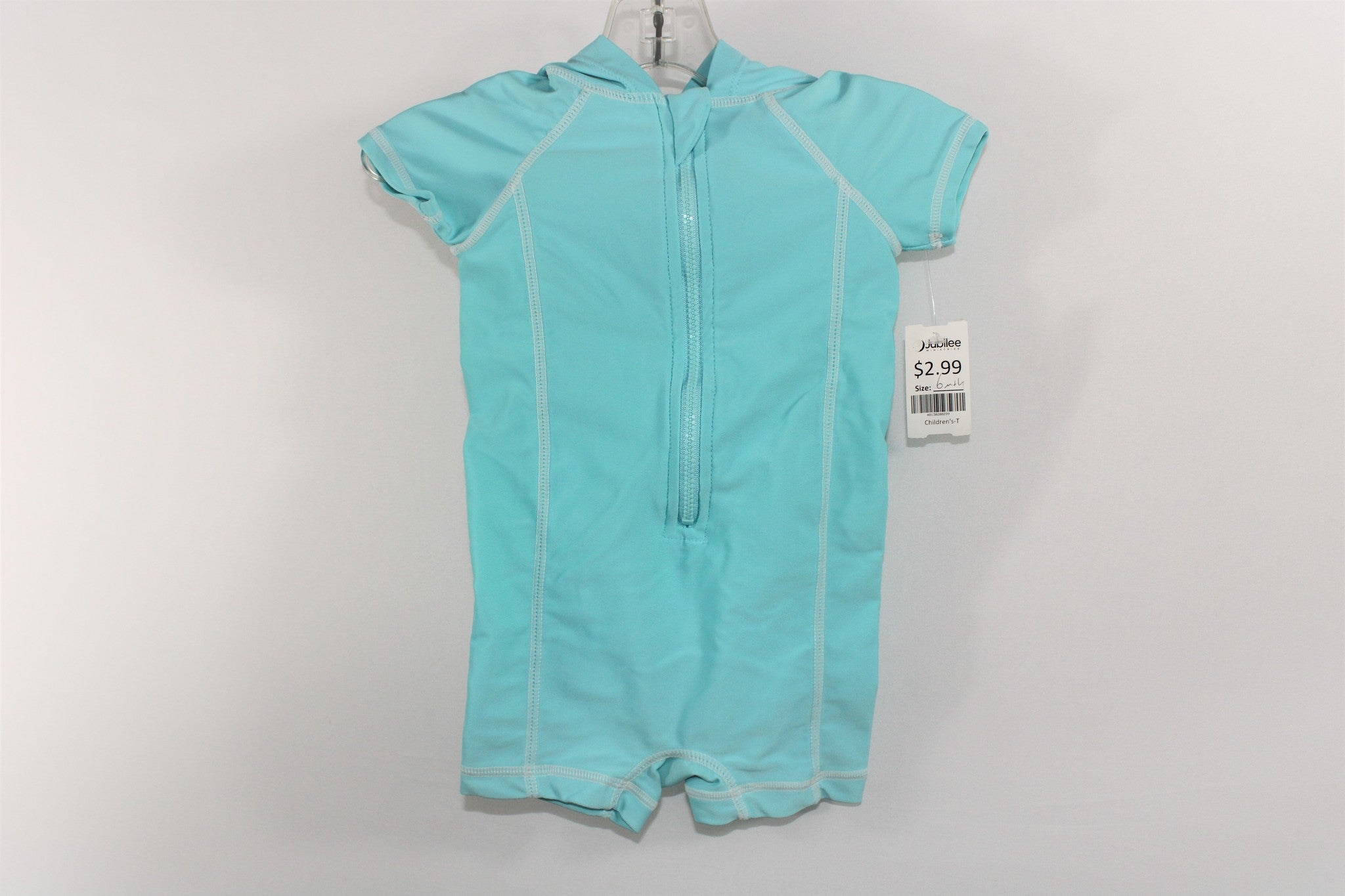 Blue Zip-Up Swim Outfit | 6-12 Months
