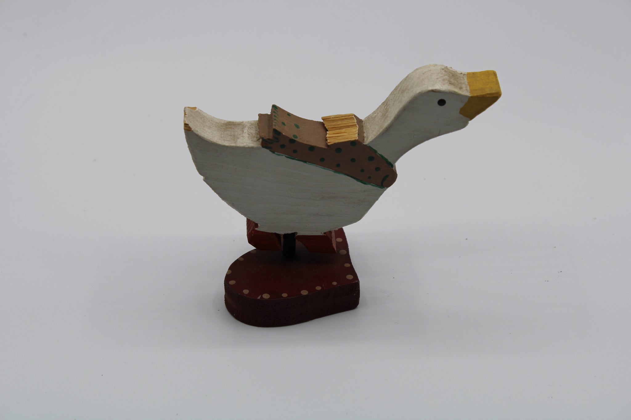 Wooden Goose Decor