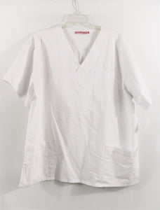 Lite Uniform White Scrub Top | XL