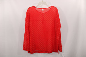 Old Navy Red Blouse | S