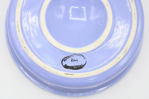 Blue Handmade Pottery Piece