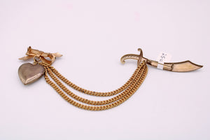 Chain Collar Pin