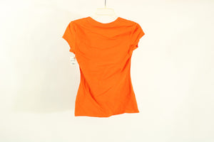 Express Sexy Stretch Orange Top | Size S