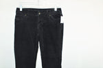Delia's Morgan Fit Black Corduroy Pants | Size 3/4