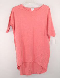 LuLaRoe Pink Scoop Neck Tunic Top | XS