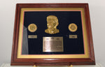 JFK John F. Kennedy Commemorative Coin Set Plaque
