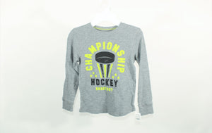 Jumping Bean Hockey Waffle Knit Shirt | Size 7