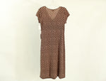 Liz Lange Maternity Pink & Brown Dress | Size S