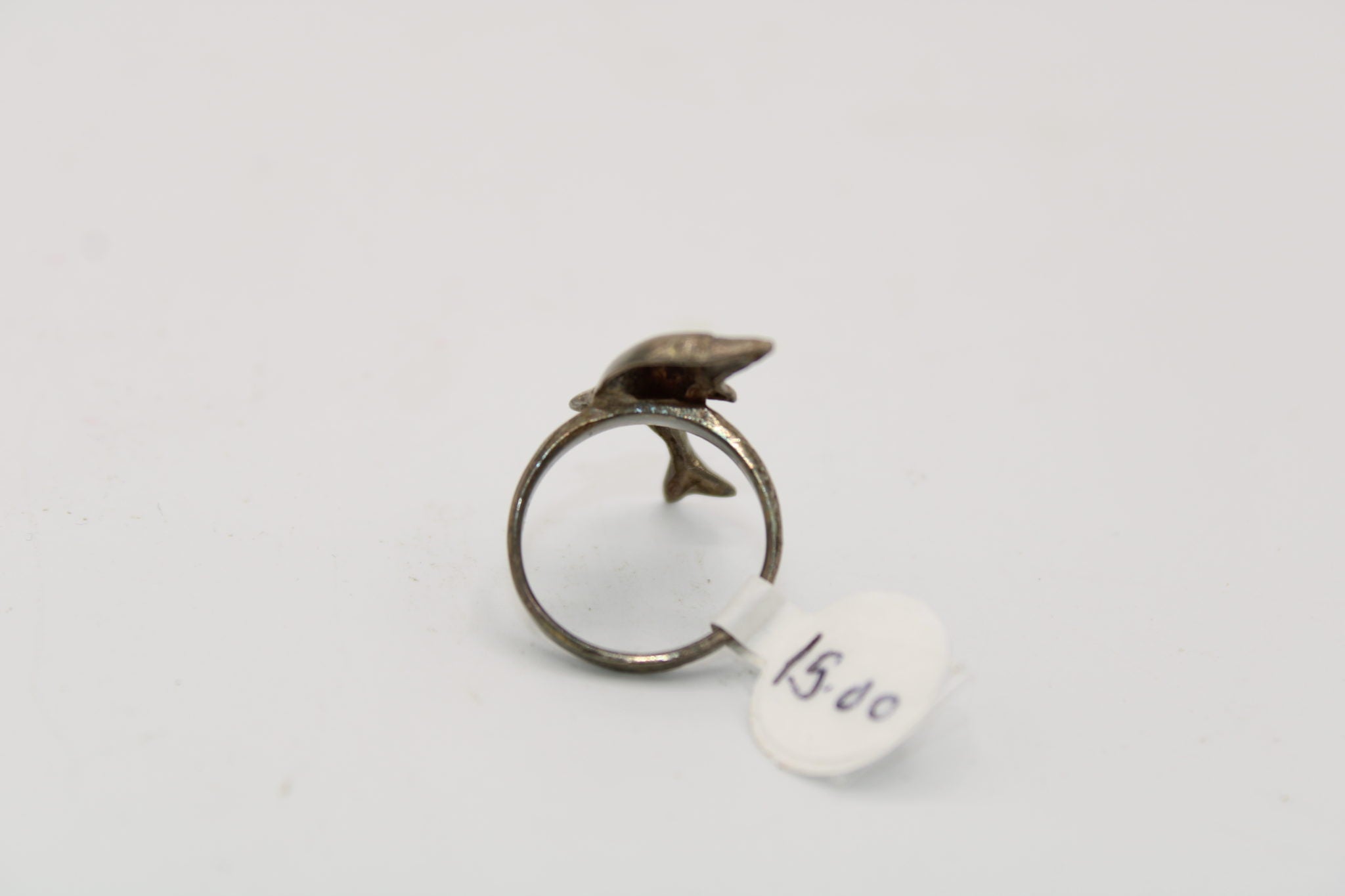 Dolphin Sterling Silver Ring | Size 7