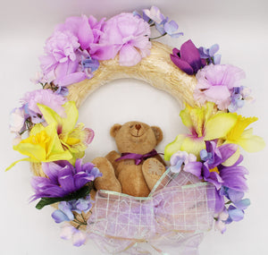 12" Straw Wreath